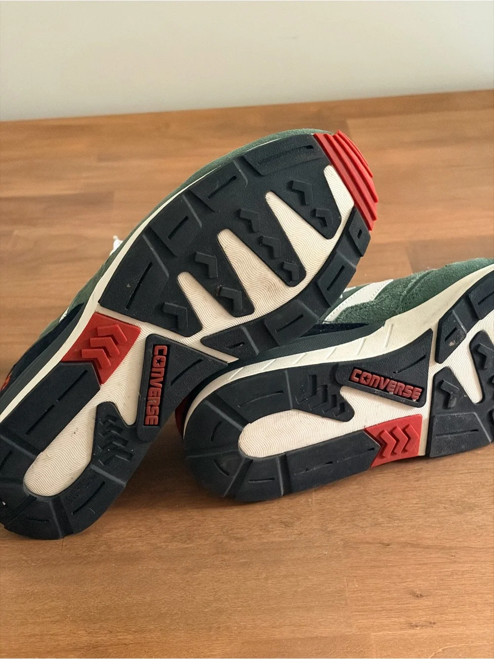 Converse CONS Thunderbolt Ox Retro Sneakers Green Orange Men's 6.5 / Women's 8.5